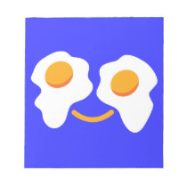 Egg happy face memo notepads