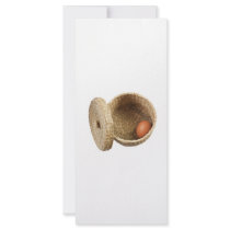 Egg in basket rack cards