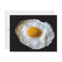 EGG ON BLK invitations