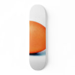Egg On The White Background Skateboard