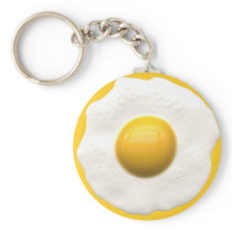 Egg Over Easy Key Chains