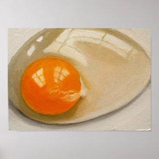 EGG REALISM ART CANVAS PRINT print