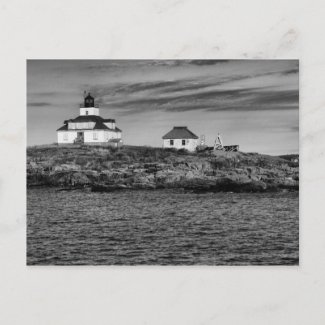 Egg Rock Lighthouse Maine-Postcard postcard