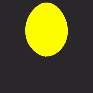 Egg Solid Yellow The MUSEUM Zazzle Gifts shirt
