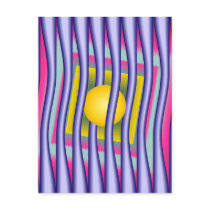 Egg Yolk Post Card