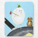 Eggcentric Fool Mouse Pads