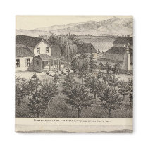 Egger, Haines residences, farms Magnets