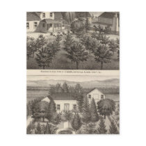 Egger, Haines residences, farms Postcards