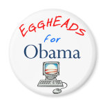 Eggheads for Obama Magnet