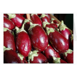 eggplant greeting card