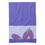 Eggplant Drying Dish Kitchen Towel kitchen towels