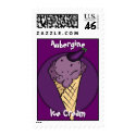 Eggplant Ice Cream Postage postage