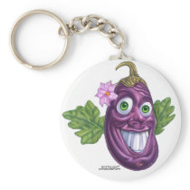 eggplant key chains