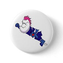 Eggplant Man buttons