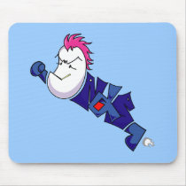 Eggplant Man mousepads