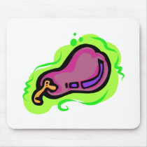 Eggplant mousepads by Edibility Eggplant mousepads