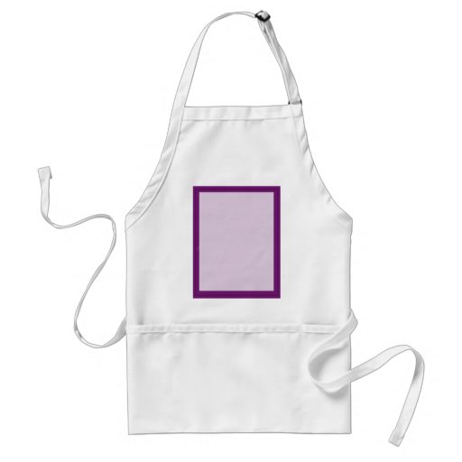 Eggplant Tone on Tone Hibiscus Aprons