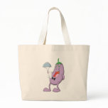 Eggplant Waiter Holding Serving Dish with Towel bags