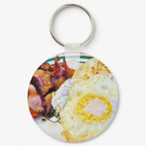 Eggs Bacon Breakfast keychains by lifesphere Eggs Bacon Breakfast keychains