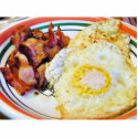 Eggs Bacon Breakfast photo sculptures by lifesphere Eggs Bacon Breakfast photo sculptures