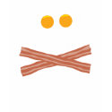 Eggs Bacon Skull t-shirts by zookyshirts Eggs Bacon Skull t-shirts