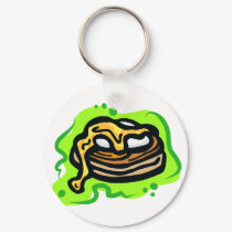 Eggs Benedict keychains