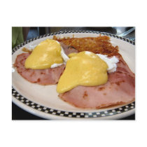 eggs benedict post cards