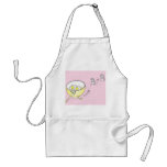 Eggs Chasing a Bowl Apron