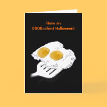 EGGS halloween skull excellent card by graphicdoodles EGGS halloween skull excellent card
