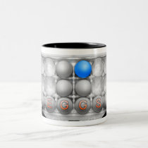 Eggs mugs by BrainPain Eggs mugs