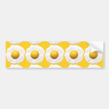 Eggs Over Easy Bumper Stickers