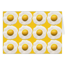 Eggs Over Easy Greeting Cards