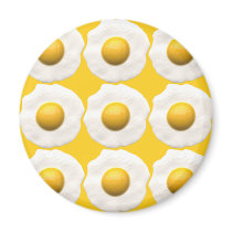 Eggs Over Easy Fridge Magnet
