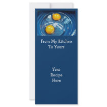 EGGS: REALISM ART: RECIPE CARD rack cards by joyart EGGS: REALISM ART: RECIPE CARD rack cards