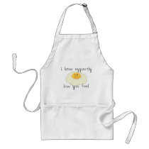 Eggsactly How You Feel aprons by goldnsun Eggsactly How You Feel aprons