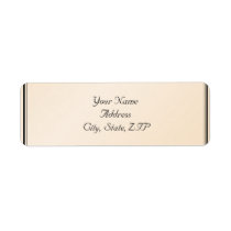 Eggshell Elegance Return Address Return Address Labels