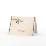 Eggshell Elegance Wedding Thank You Card