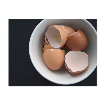 Eggshells Postcards by food_photography