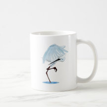 Eggy Egret Coffee Mug