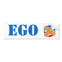 EGO bumper sticker
