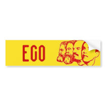 EGO bumper sticker
