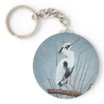 Egret by Colton Hunt Keychains Egret by Colton Hunt Keychains