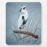 Egret by Colton Hunt, mousepad Egret by Colton Hunt, mousepad