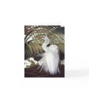 Egret card by Laura_Regan_Artist Egret card