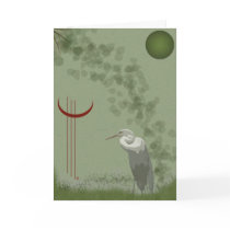 Egret Green cards