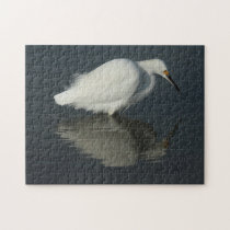Egret in the Lake Puzzle puzzles