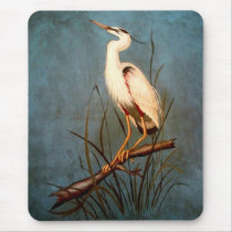 Egret Mousepad