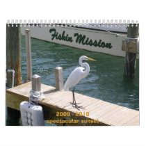 Egret - Sunset Calendar