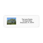 Egrets in a Tree Label