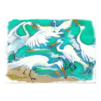Egrets posters